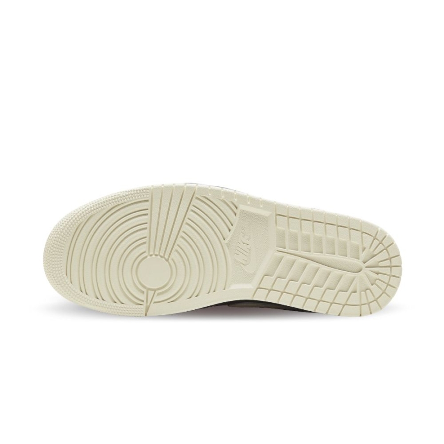 Bottom view of the Air Jordan 1