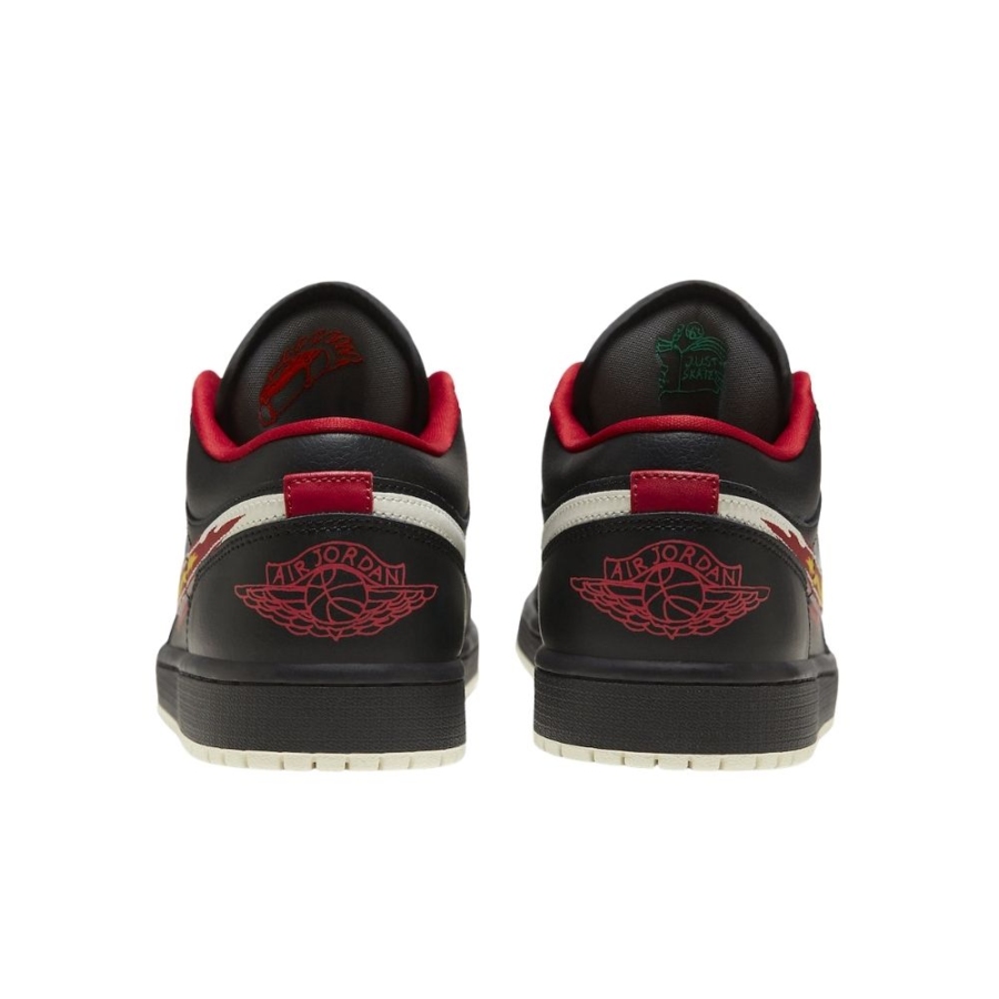 Rear view of the Air Jordan 1