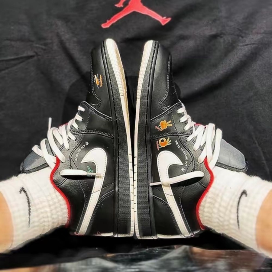 Real-life product of the Air Jordan1