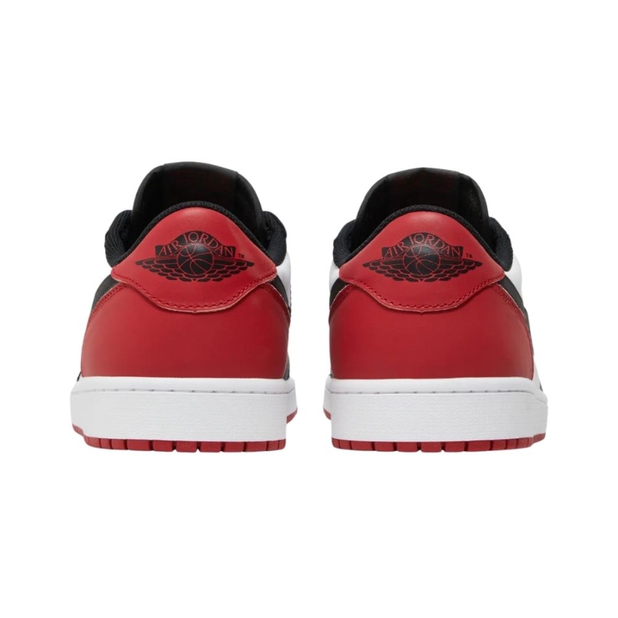 Rear view of the Air Jordan 1
