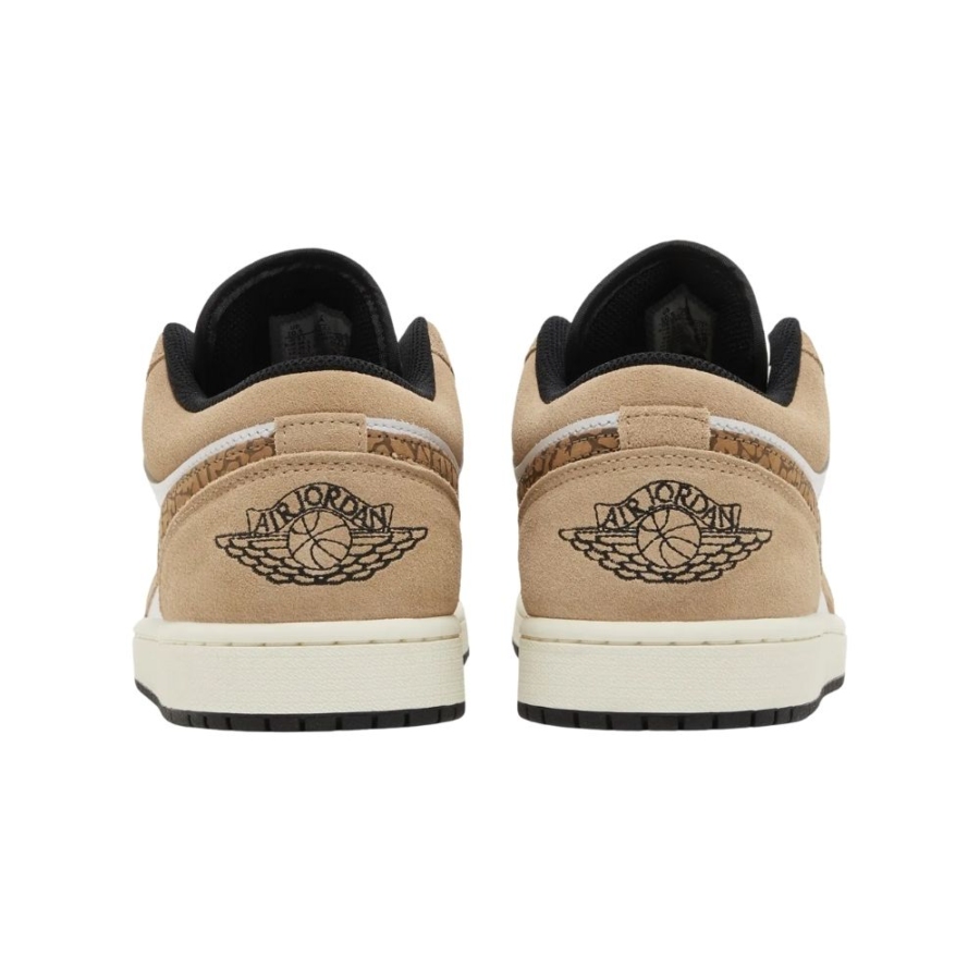 Rear view of the Air Jordan 1