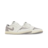Angled front view of a full pair of Air Jordan 1