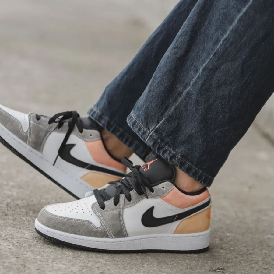 On-foot of the Air Jordan 1