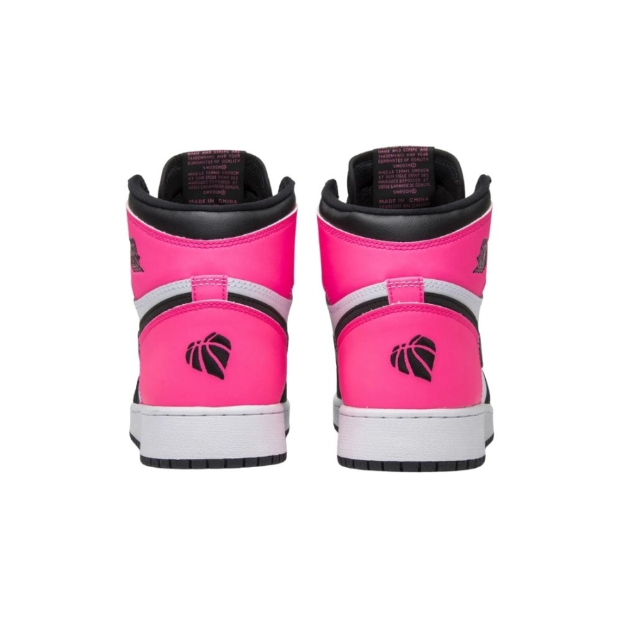 Rear view of the Air Jordan 1