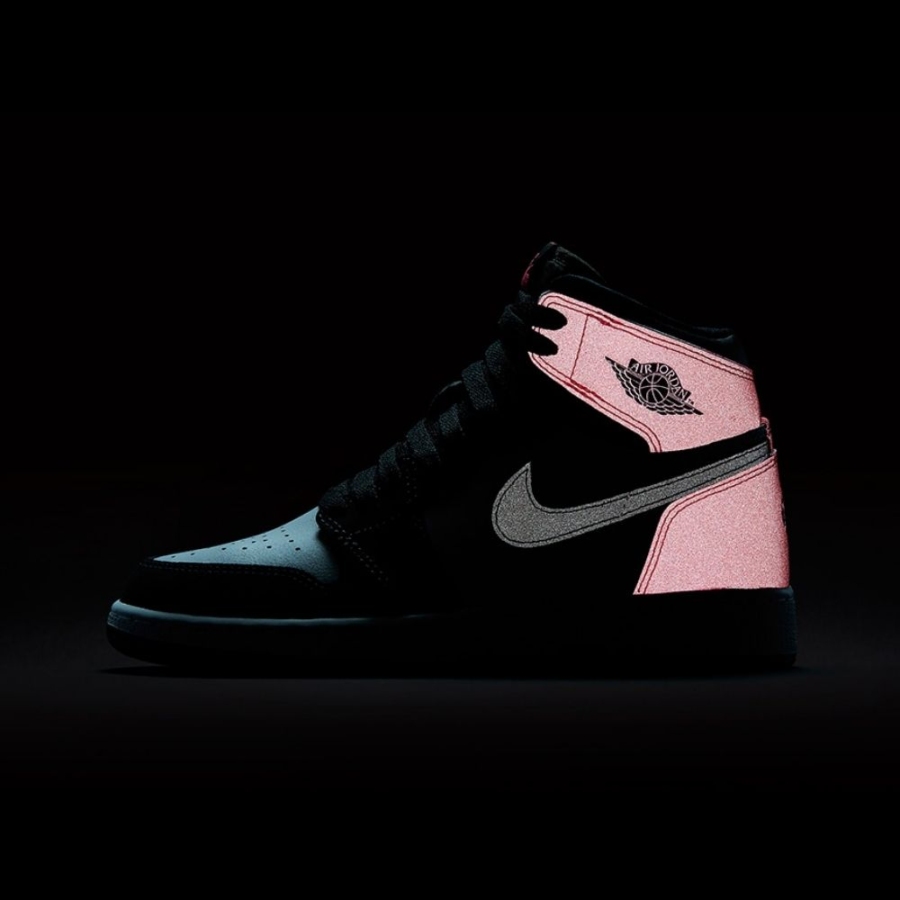 The Air Jordan 1 in the dark