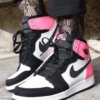 On-foot of the Air Jordan 1