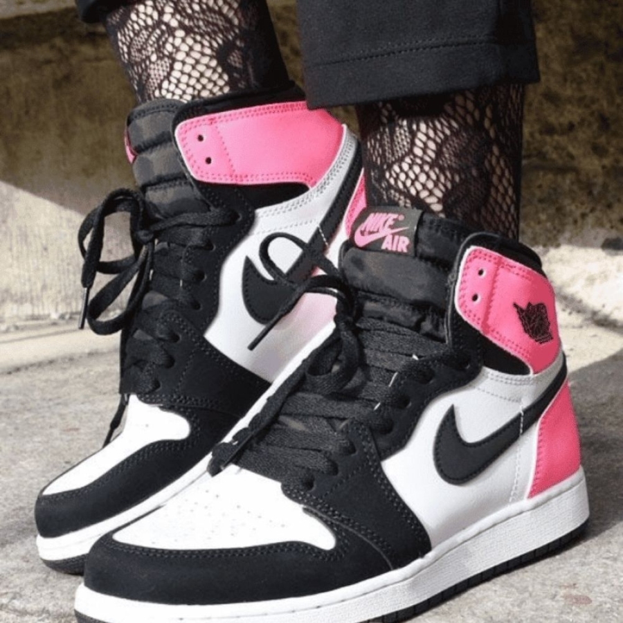On-foot of the Air Jordan 1