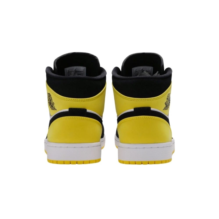 Rear view of the Air Jordan 1