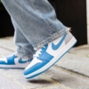 On-foot of the Air Jordan 1