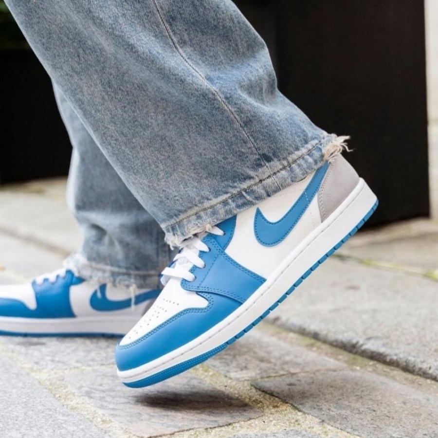 On-foot of the Air Jordan 1