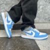 On-foot of the Air Jordan 1