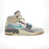 Side view of the Air Jordan