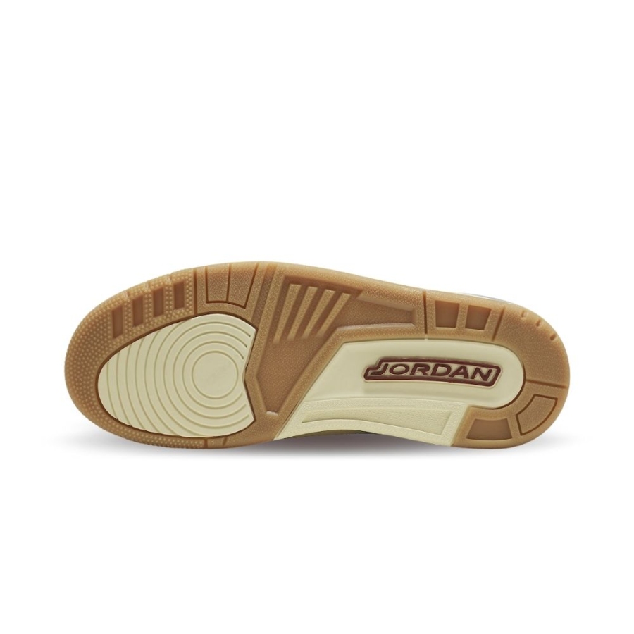 Bottom view of the Air Jordan