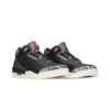 Angled front view of a full pair of Air Jordan 3