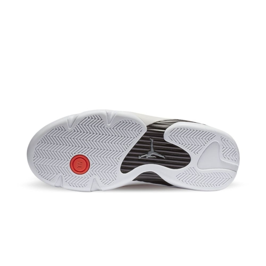Bottom view of the Air Jordan 14