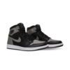Angled front view of a full pair of Air Jordan 1