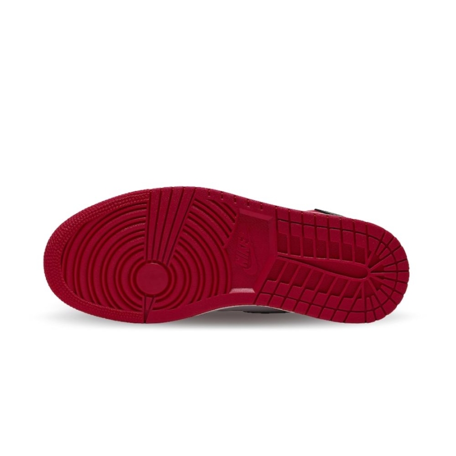 Bottom view of the Air Jordan 1
