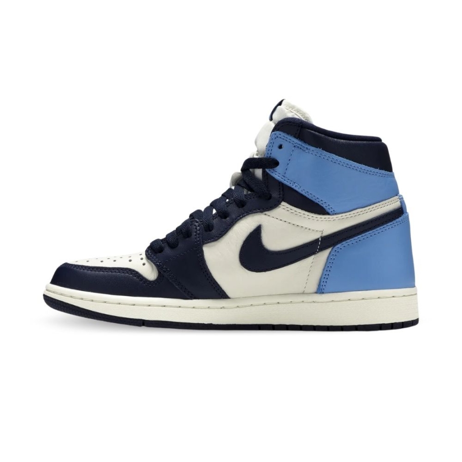 Medial side view of the Air Jordan 1