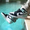 On-foot of the Air Jordan 1