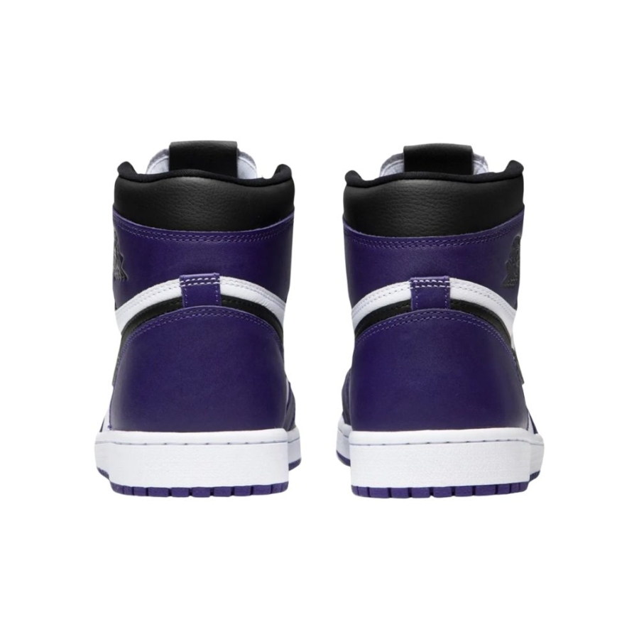 Rear view of the Air Jordan 1