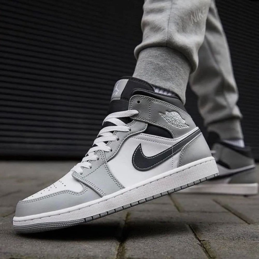 On-foot of the Air Jordan 1