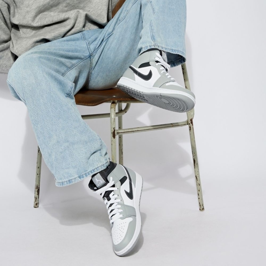 On-foot of the Air Jordan 1