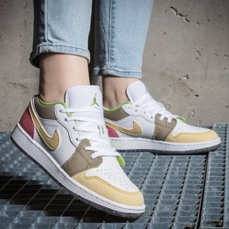 On-foot of the Air Jordan 1