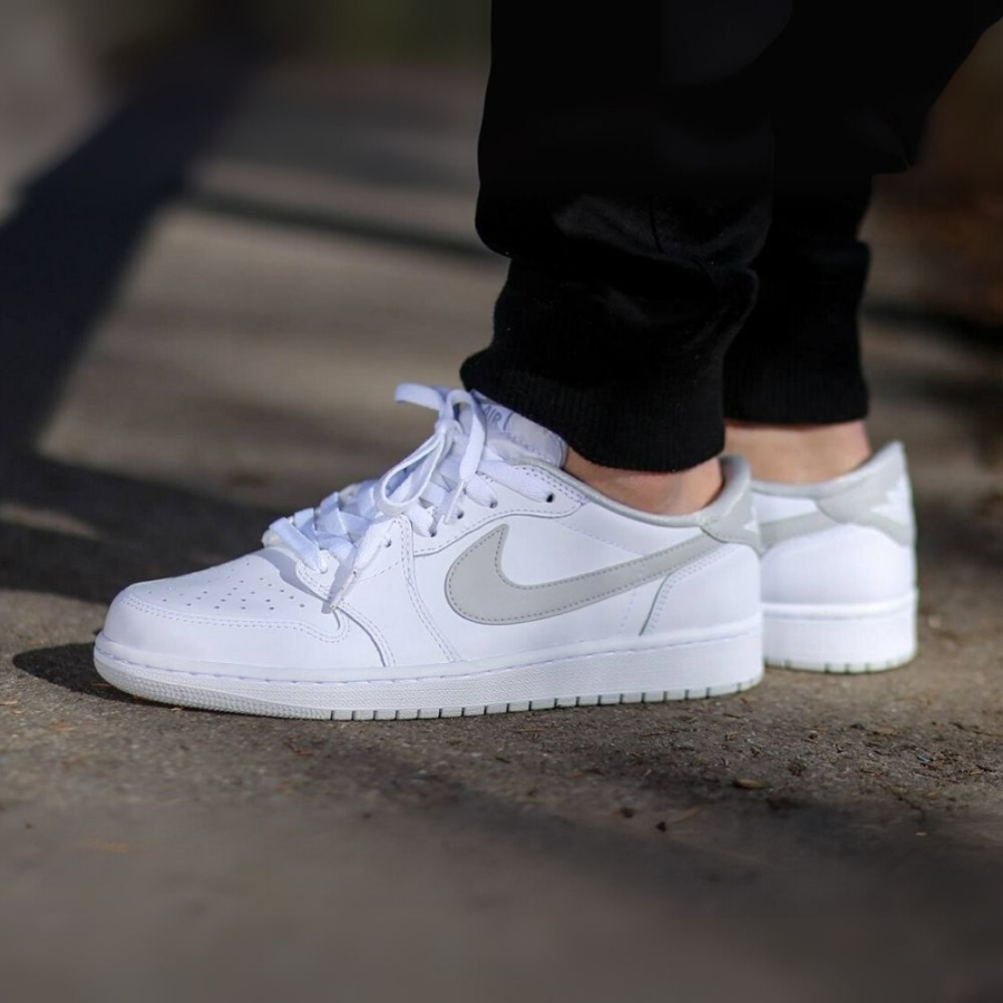 On-foot of the Air Jordan 1