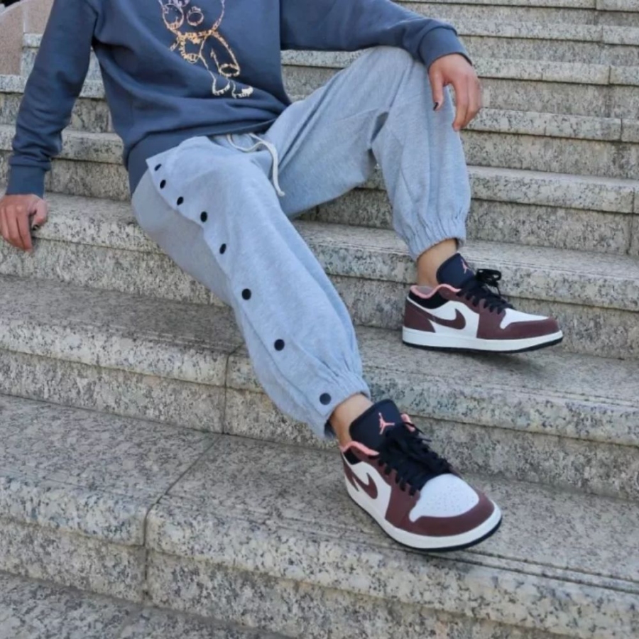 On-foot of the Air Jordan 1