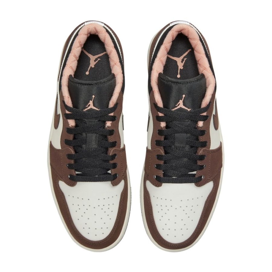 Top-down view of the Air Jordan 1