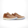 Angled front view of a full pair of Air Jordan 2