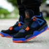 On-foot of the Air Jordan 4