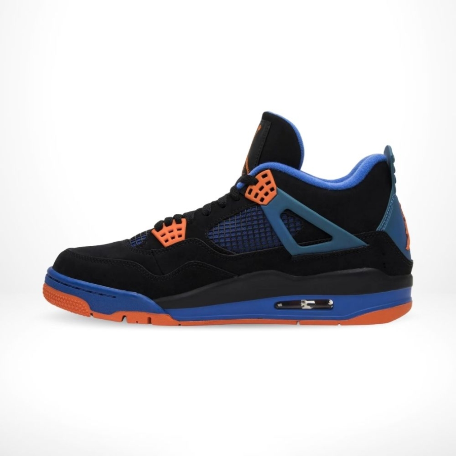 Medial side view of the Air Jordan 4