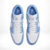 Top-down view of the Air Jordan 1