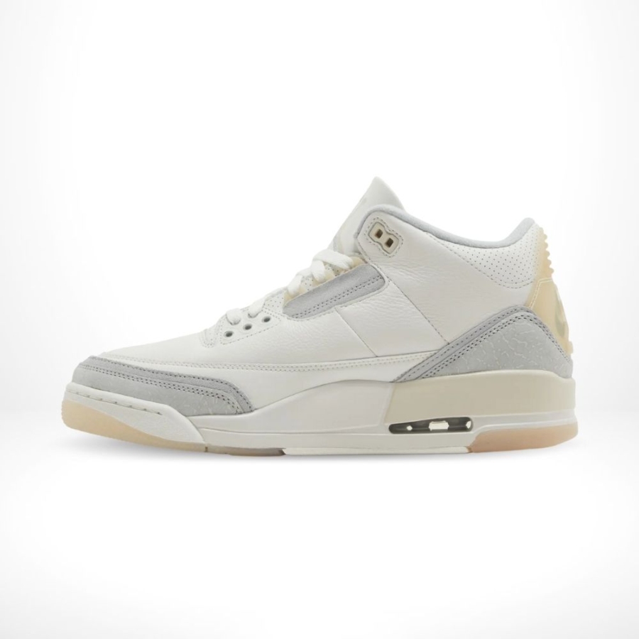 Medial side view of the Air Jordan 3