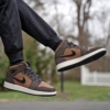 On-foot of the Air Jordan 1