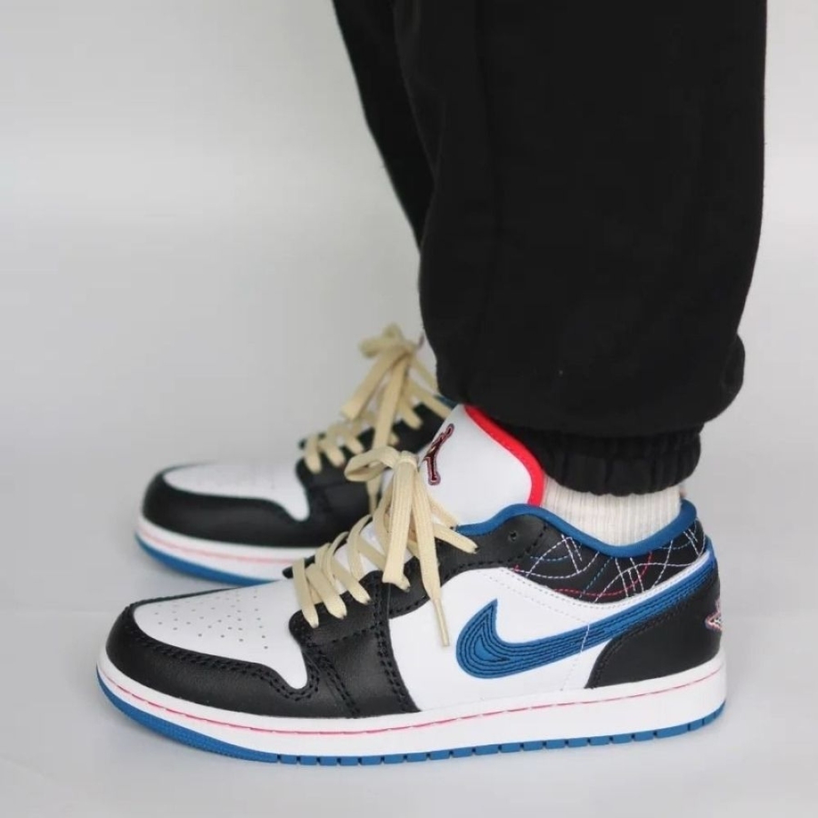 On-foot of the Air Jordan 1