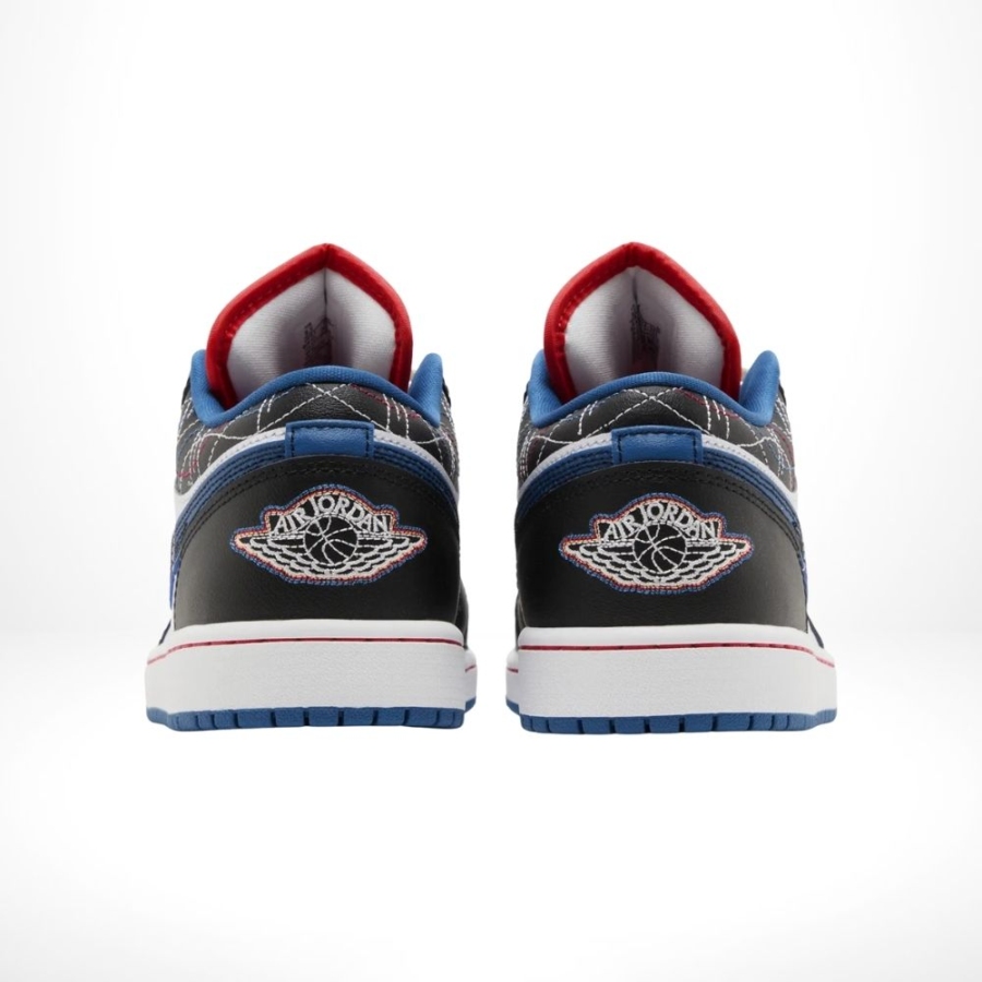 Rear view of the Air Jordan 1