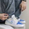 On-foot of the Air Jordan 1