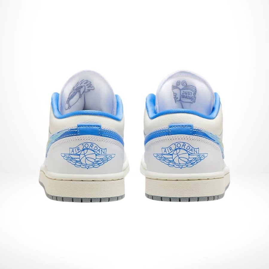 Rear view of the Air Jordan 1