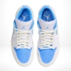 Top-down view of the Air Jordan 1