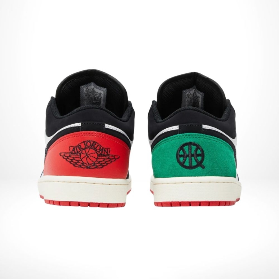 Rear view of the Air Jordan 1