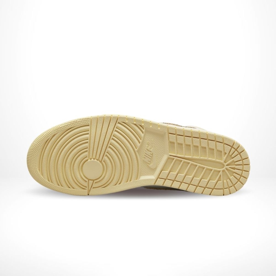 Bottom view of the Air Jordan 1