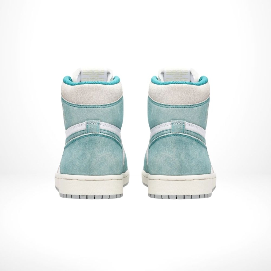 Rear view of the Air Jordan 1