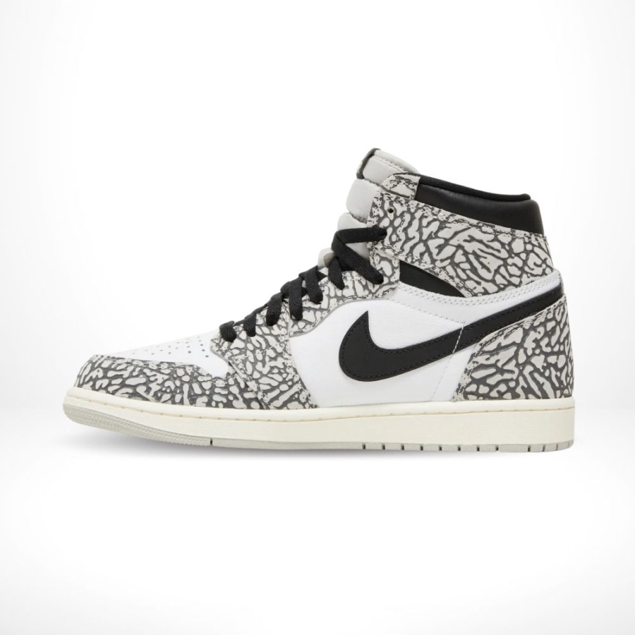 Medial side view of the Air Jordan 1