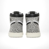 Rear view of the Air Jordan 1