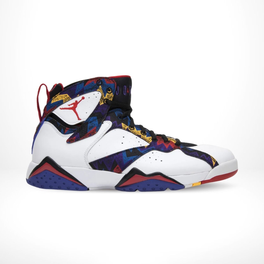 Side view of the Air Jordan 7