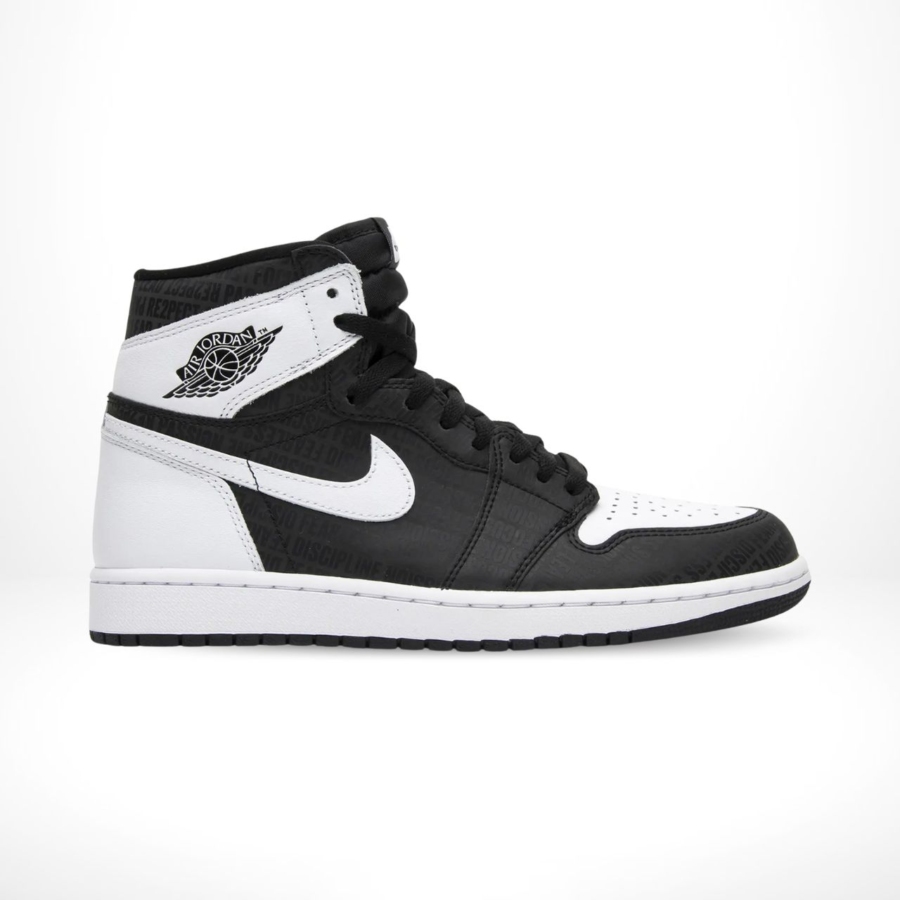 Side view of the Air Jordan 1