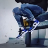 On-foot of the Air Jordan 1
