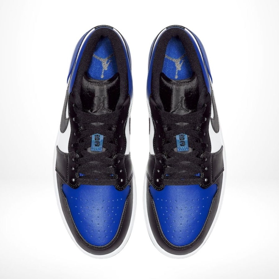 Top-down view of the Air Jordan 1